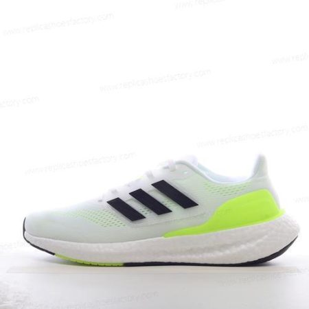 Replica Adidas Pureboost 22 Men’s and Women’s Shoes ‘Black Green White’ IF2379