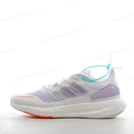 Replica Adidas Pureboost 22 Men’s and Women’s Shoes ‘Silver Orange’ HQ1420