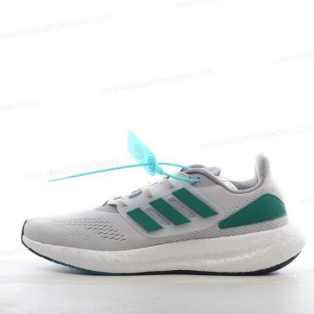 Replica Adidas Pureboost 22 Men’s and Women’s Shoes ‘White Green’ HQ8588