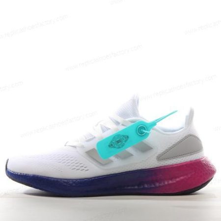 Replica Adidas Pureboost 22 Men’s and Women’s Shoes ‘White Grey’ HQ8585
