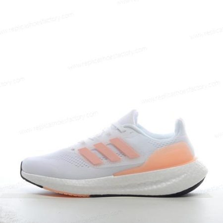 Replica Adidas Pureboost 22 Men’s and Women’s Shoes ‘White Grey Orange’