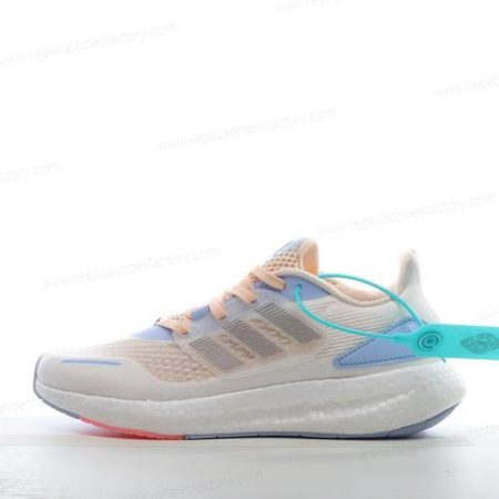 Replica Adidas Pureboost 22 Men’s and Women’s Shoes ‘White Orange’ HQ1419