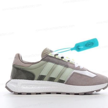 Replica Adidas Retropy E5 Men’s and Women’s Shoes ‘Green Off White’