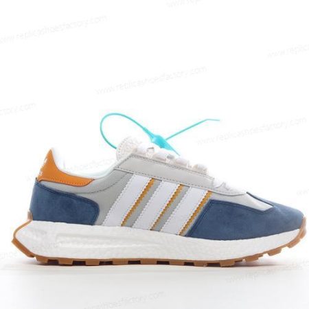 Replica Adidas Retropy E5 Men’s and Women’s Shoes ‘Grey Blue Orange White’ GW0559
