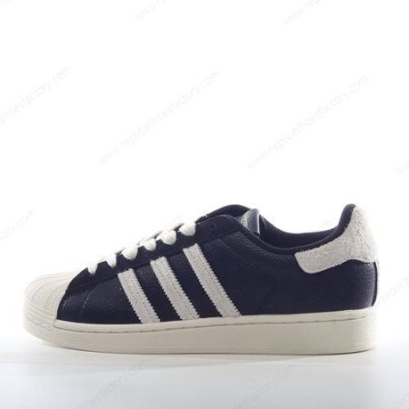 Replica Adidas Superstar 82 Men’s and Women’s Shoes ‘Black White’ GY3428