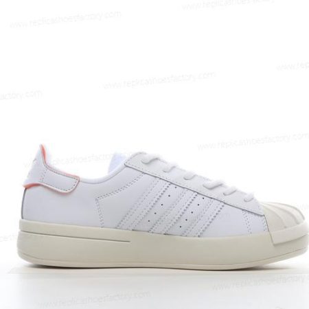 Replica Adidas Superstar AYOON Men’s and Women’s Shoes ‘White Off White Red’ GV9543