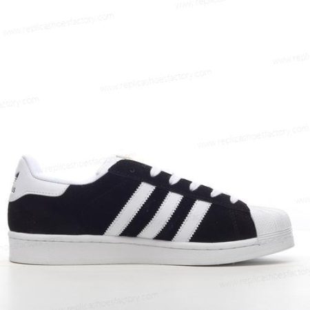 Replica Adidas Superstar Men’s and Women’s Shoes ‘Black’ B34309