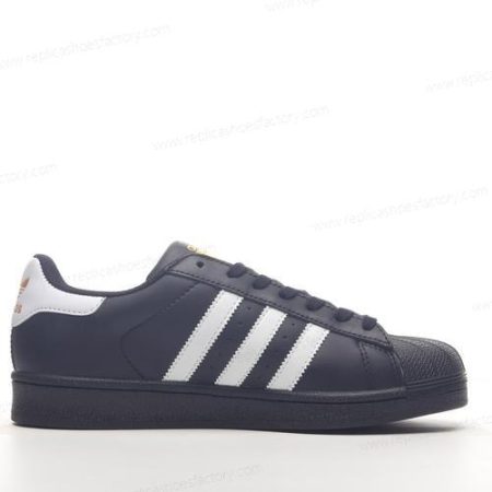 Replica Adidas Superstar Men’s and Women’s Shoes ‘Black White’ B27140