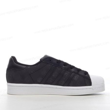Replica Adidas Superstar Men’s and Women’s Shoes ‘Black White’ GZ0867