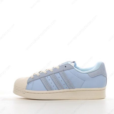 Replica Adidas Superstar Men’s and Women’s Shoes ‘Blue White’ GY8456