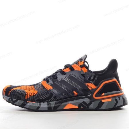 Replica Adidas Ultra boost 20 Men’s and Women’s Shoes ‘Black Orange’ FV8330
