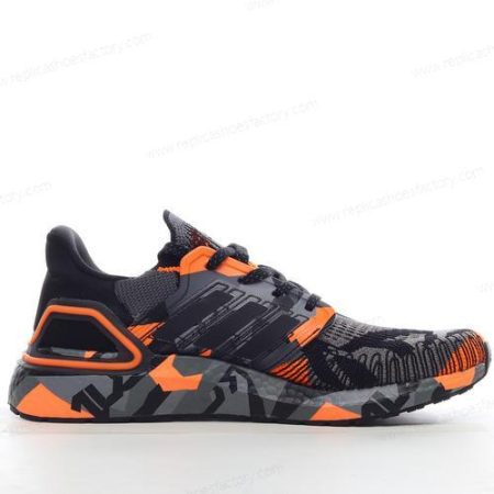 Replica Adidas Ultra boost 20 Men’s and Women’s Shoes ‘Black Orange’ FV8330