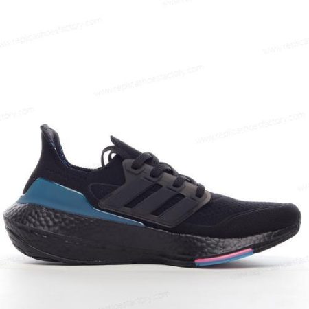 Replica Adidas Ultra boost 21 Men’s and Women’s Shoes ‘Black Blue Pink’ FZ1921