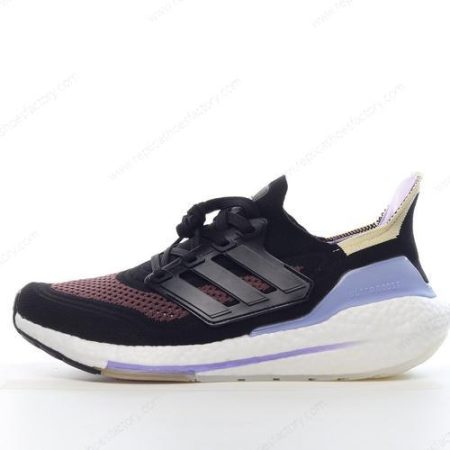 Replica Adidas Ultra boost 21 Men’s and Women’s Shoes ‘Black Purple White’ S23841