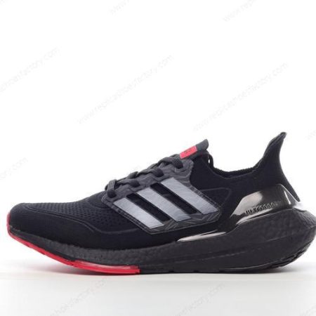 Replica Adidas Ultra boost 21 Men’s and Women’s Shoes ‘Black Red’ FX7729