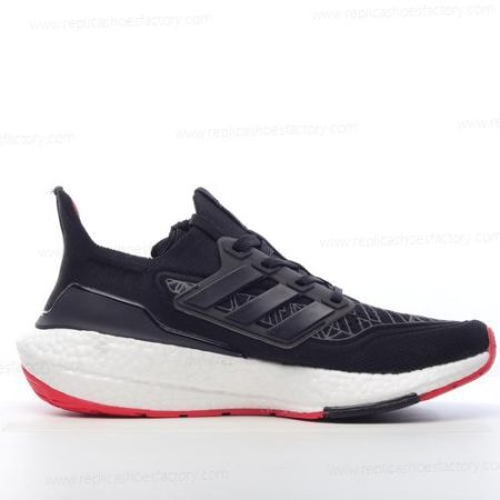 Replica Adidas Ultra boost 21 Men’s and Women’s Shoes ‘Black Red’ GZ6073