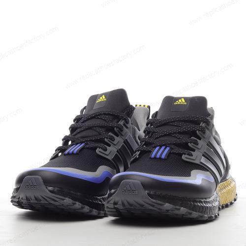 Replica Adidas Ultra boost 21 Mens and Womens Shoes Black Yellow Blue GY6312
