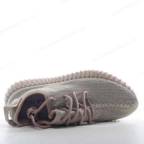 Replica Adidas Yeezy Boost 350 Mens and Womens Shoes Grey Brown AQ2661