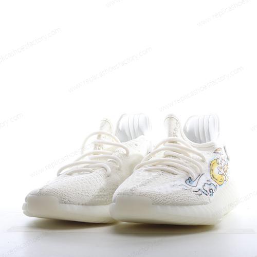 Replica Adidas Yeezy Boost 350 Mens and Womens Shoes White