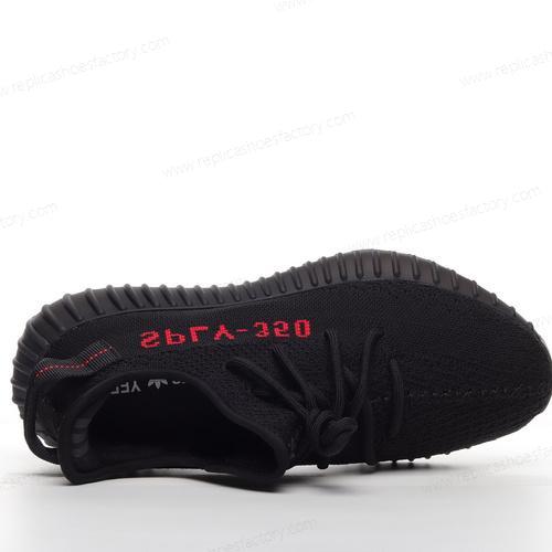 Replica Adidas Yeezy Boost 350 V2 2017 2020 Mens and Womens Shoes Black Red CP9652