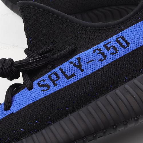 Replica Adidas Yeezy Boost 350 V2 Mens and Womens Shoes Black Blue GY7164