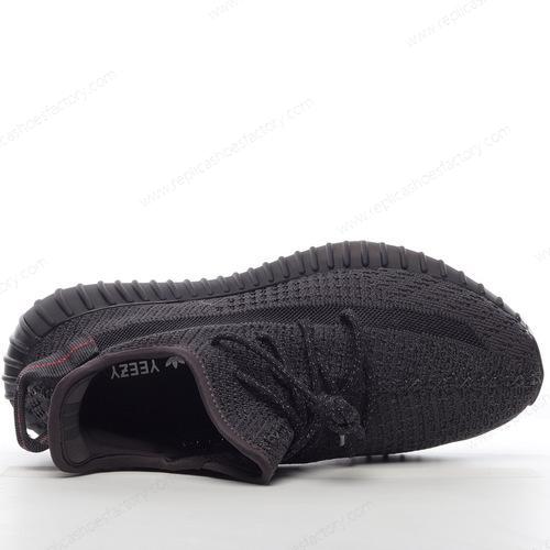 Replica Adidas Yeezy Boost 350 V2 Mens and Womens Shoes Black FU9006