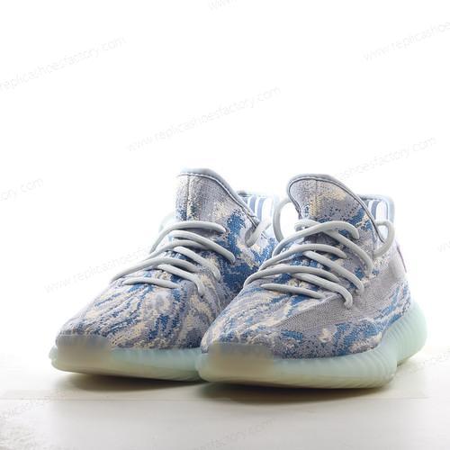 Replica Adidas Yeezy Boost 350 V2 Mens and Womens Shoes Blue GW3775