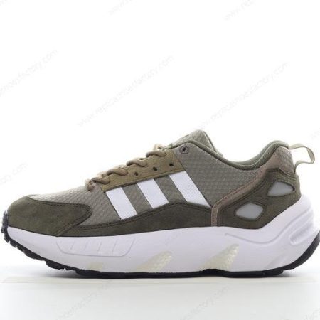 Replica Adidas ZX 22 BOOST Men’s and Women’s Shoes ‘Green White’