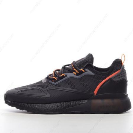 Replica Adidas ZX 2K Boost Men’s and Women’s Shoes ‘Black Orange’ GY3547