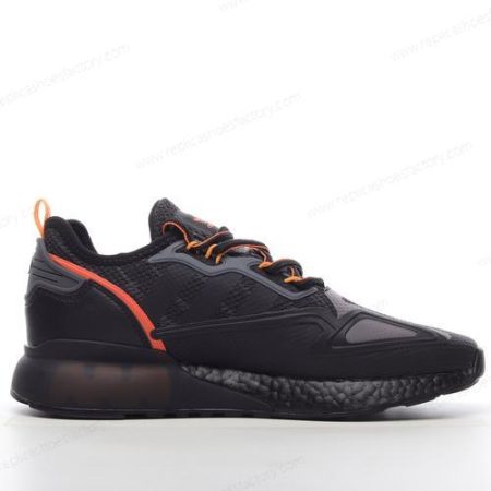 Replica Adidas ZX 2K Boost Men’s and Women’s Shoes ‘Black Orange’ GY3547