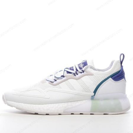 Replica Adidas ZX 2K Boost Men’s and Women’s Shoes ‘White Blue Grey’ GY3548