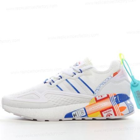 Replica Adidas ZX 2K Boost Men’s and Women’s Shoes ‘White’ GX2718