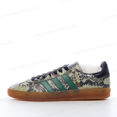 Replica Adidas x GUCCI Men’s and Women’s Shoes ‘Green Black Brown’
