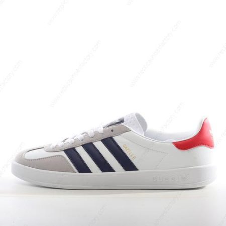 Replica Adidas x Gucci Gazelle Men’s and Women’s Shoes ‘White Red’ HQ8849