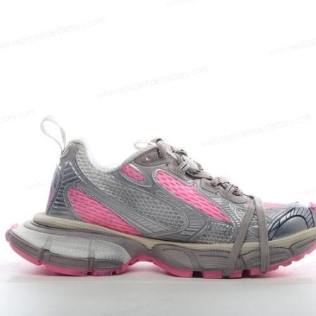 Replica Balenciaga 3XL Men’s and Women’s Shoes ‘Grey Pink Silver’ 734731W3XL51269