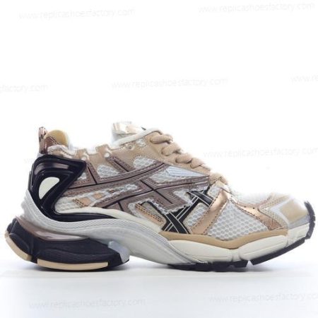 Replica Balenciaga Runner Men’s and Women’s Shoes ‘Beige Black White’ 677403W3RB39891