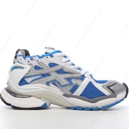 Replica Balenciaga Runner Men’s and Women’s Shoes ‘Blue Grey’ 677403W3RB34912