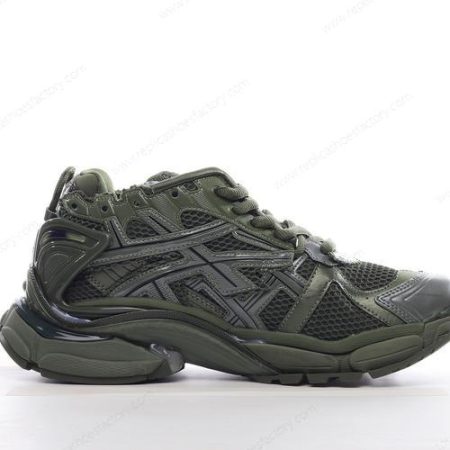 Replica Balenciaga Runner Men’s and Women’s Shoes ‘Green’ 677403W3RB13031