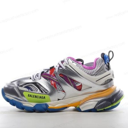 Replica Balenciaga Track Men’s and Women’s Shoes ‘Silver Red Green Grey’ 542023W2FSA8123