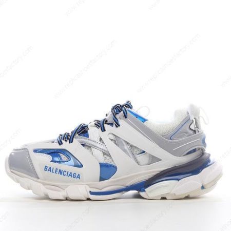 Replica Balenciaga Track Men’s and Women’s Shoes ‘White Blue’ 542023W2FS99051