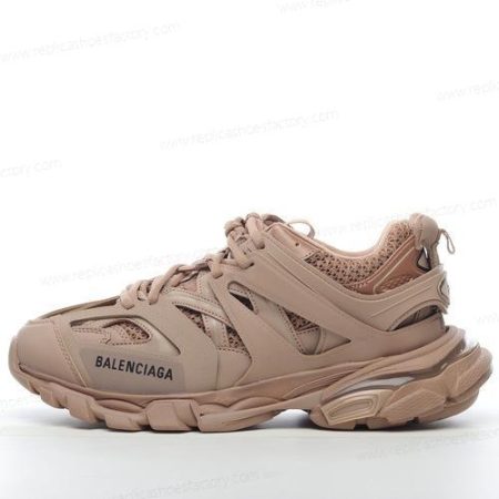 Replica Balenciaga Track Recycled Men’s and Women’s Shoes ‘Brown’ 542023W3FE33339