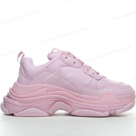 Replica Balenciaga Triple S All Over Men’s and Women’s Shoes ‘Pink’ 524039W2FA15090