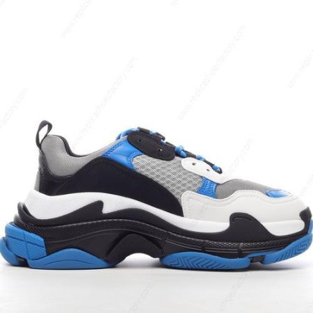 Replica Balenciaga Triple S Men’s and Women’s Shoes ‘Grey Blue’ 536737W2CA14124