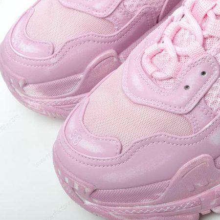 Replica Balenciaga Triple S Men’s and Women’s Shoes ‘Pink White’ 524039W2FA15090
