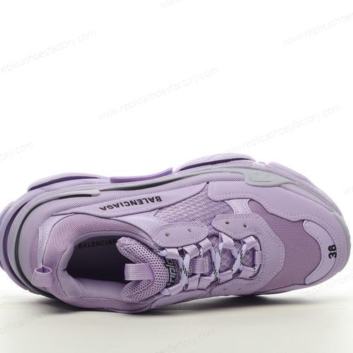 Replica Balenciaga Triple S Mens and Womens Shoes Purple 524039W2FW15410