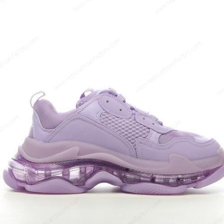 Replica Balenciaga Triple S Men’s and Women’s Shoes ‘Purple’ 544351W2GA15890