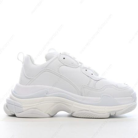 Replica Balenciaga Triple S Synthetic Leather Men’s and Women’s Shoes ‘White’ 524039W2FA59000