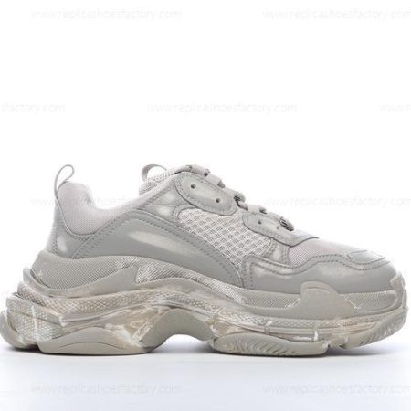 Replica Balenciaga Triple s Men’s and Women’s Shoes ‘Grey Silver’ 524039W2FS28100