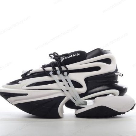 Replica Balmain Unicorn Men’s and Women’s Shoes ‘Black White’ AM1VJ309KNOC