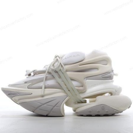 Replica Balmain Unicorn Men’s and Women’s Shoes ‘White’ AM1VJ309KNLR